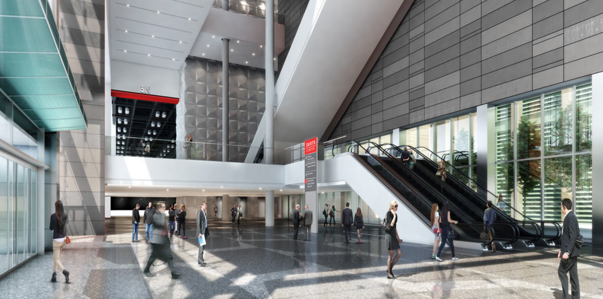 The Jacob K. Javits Convention Center in Manhattan