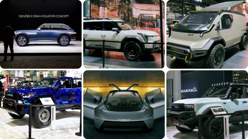 Bold New Concept Cars in NYC