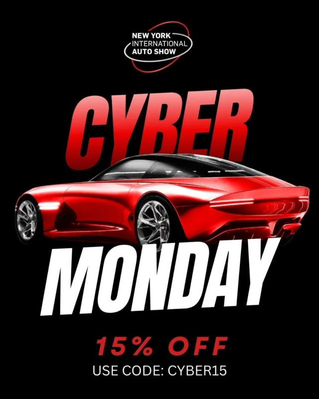 24 HOUR SALE ⏳ Get 15% off ALL #NYIAS Tickets with code CYBER15! 

*Discount valid for General Admission and Early Access tickets through November 1 at 11:59 PM.
