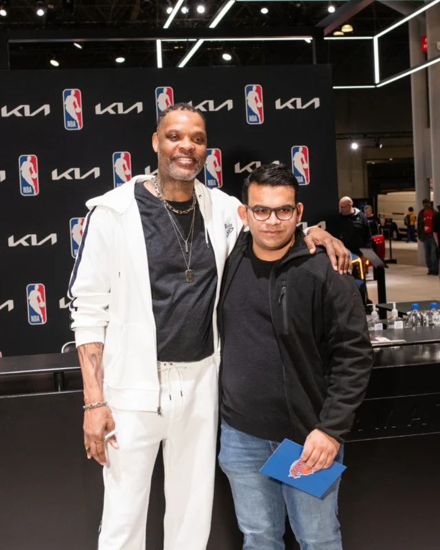 In honor of the @nyknicks reaching the @NBA Cup Finals, here’s a throwback to some former Knicks who’ve stopped by the Auto Show over the years. Let’s bring it home! 

And while you're riding the NYC spirit, make sure you've got your 2026 Auto Show tickets locked in!

📅 April 3–12, 2026 
🎟️ Tickets on Sale Now at the Link in Bio!