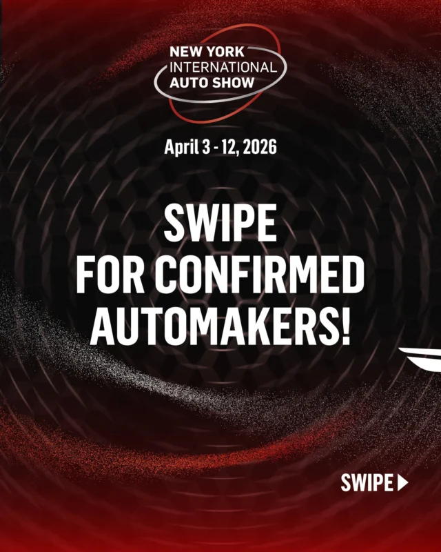 🚨 Second round of automakers is officially out! Did you call it?
👀 Who's next? Stay tuned, more reveals are on the way!

📅 April 3–12, 2026
🎟️ Tickets at link in bio