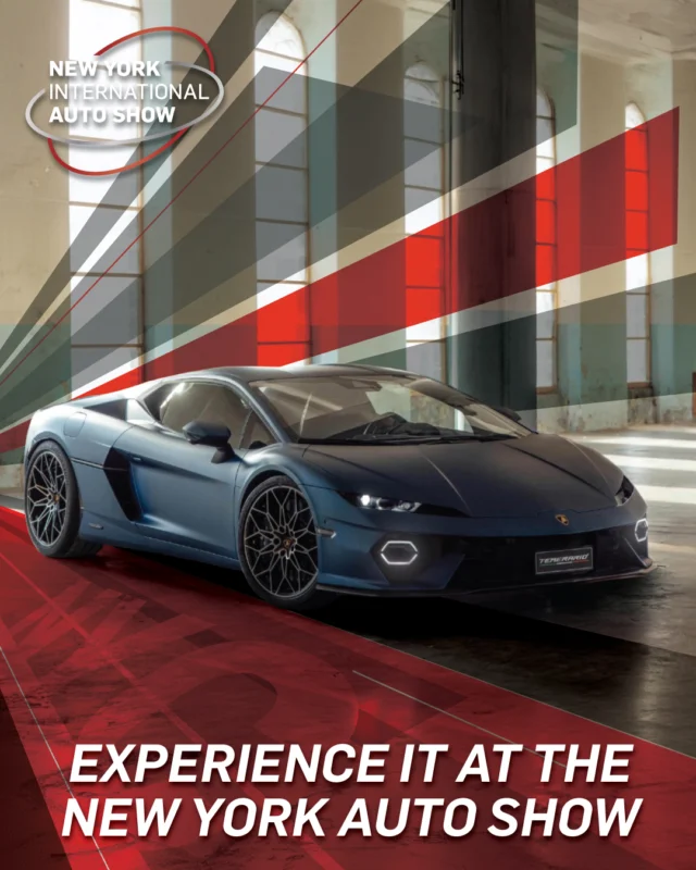 Aggressive. Futuristic. Unmistakably Lamborghini.

The Lamborghini Temerario delivers 907 horsepower from a twin-turbo V8 and triple electric motors—launching from 0–60 mph in just 2.2 seconds.

Electrified performance, at its peak.

See it at the New York Auto Show.

April 3–12, 2026 | Javits Center, NYC
Get your tickets now at www.autoshowny.com/