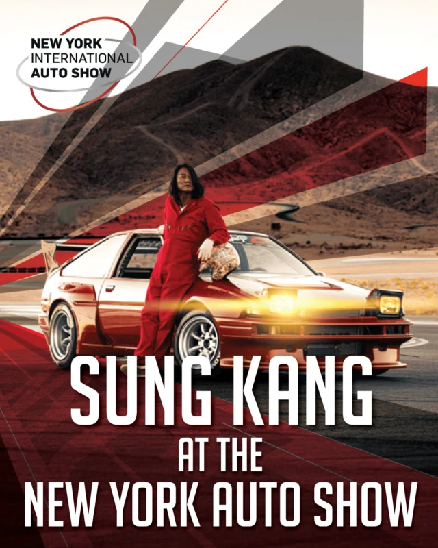 From Fast & Furious to NYC. Sung Kang, known for his role as Han, is coming to the New York Auto Show for a live Q&A at the Toyota booth. He’ll be talking about his upcoming film DRIFTER.

Friday at 3 PM
Saturday & Sunday at 2 PM

The New York Auto Show
April 3–12, 2026 | Javits Center, NYC
Get your tickets now at www.autoshowny.com/